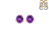 Amethyst Stud Earring AMT-RDE-1569.