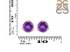 Amethyst Stud Earring AMT-RDE-1569.