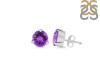 Amethyst Stud Earring AMT-RDE-1569.