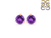 Amethyst Stud Earring AMT-RDE-1570.