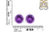 Amethyst Stud Earring AMT-RDE-1570.