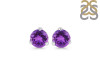 Amethyst Stud Earring AMT-RDE-1570.
