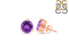 Amethyst Stud Earring AMT-RDE-1570.
