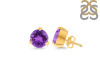 Amethyst Stud Earring AMT-RDE-1570.