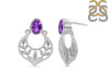 Amethyst Stud Earring AMT-RDE-51.