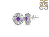 Amethyst Stud Earring AMT-RDE-607.