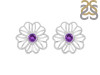 Amethyst Stud Earring AMT-RDE-61.