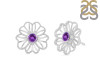 Amethyst Stud Earring AMT-RDE-61.