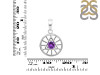 Amethyst Illuminati Pendant AMT-RDEP-881.