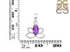 Amethyst Butterfly Pendant AMT-RDEP-883.