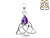 Amethyst Triquetra Pendant AMT-RDEP-892.