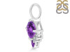 Amethyst & White Topaz Pendant AMT-RDP-729.