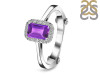 Amethyst & White Topaz Ring AMT-RDR-1787.