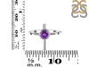 Amethyst Holy Cross Ring AMT-RDR-2143.
