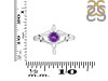 Amethyst Angel Ring AMT-RDR-2150.
