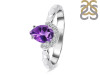 Amethyst & White Topaz Ring AMT-RDR-2192.