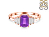 Amethyst & White Topaz AMT-RDR-2249.