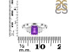Amethyst & White Topaz AMT-RDR-2249.