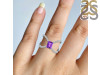 Amethyst & White Topaz Ring AMT-RDR-2293.