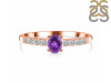 Amethyst & White Topaz Ring AMT-RDR-2538.