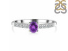 Amethyst & White Topaz Ring AMT-RDR-2538.