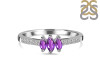 Amethyst & White Topaz Ring AMT-RDR-2540.