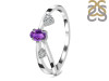 Amethyst & White Topaz Ring AMT-RDR-2629.