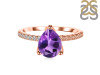 Amethyst & White Topaz Ring AMT-RDR-2860.