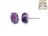 Amethyst Raw Crystal Stud Earring AMT-RE-397.