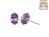 Amethyst Pencil Stud Earring AMT-RE-67.