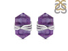 Amethyst Pencil Stud Earring AMT-RE-67.