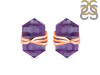 Amethyst Pencil Stud Earring AMT-RE-67.