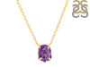 Amethyst Raw Crystal Necklace AMT-RN-200.