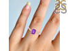Amethyst & White Topaz Ring AMT-RR-139.