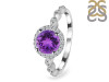 Amethyst & White Topaz Ring AMT-RR-267.