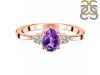Amethyst & White Topaz Ring AMT-RR-335.