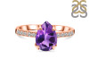 Amethyst & White Topaz Ring AMT-RR-344A.