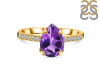 Amethyst & White Topaz Ring AMT-RR-344A.