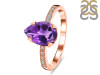Amethyst & White Topaz Ring AMT-RR-344A.