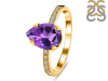 Amethyst & White Topaz Ring AMT-RR-344A.