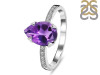 Amethyst & White Topaz Ring AMT-RR-344A.