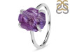 Amethyst Raw Crystal Ring AMT-RR-347.
