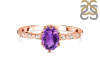 Amethyst & White Topaz Ring AMT-RR-35.