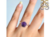 Amethyst Raw Crystal Ring AMT-RR-350.
