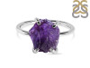 Amethyst Raw Crystal Ring AMT-RR-350.