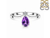 Amethyst & White Topaz Ring AMT-RR-374.