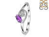 Amethyst & White Topaz Ring AMT-RDR-2611.