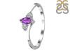 Amethyst & White Topaz Ring AMT-RDR-2681.