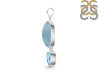 Aquamarine/Blue Topaz Pendant-2SP AQM-1-81