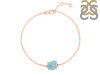 Aquamarine Raw Crystal Bracelet AQM-RB-200.
